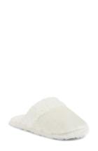 Women's Nordstrom Frosted Scruff Slippers - White