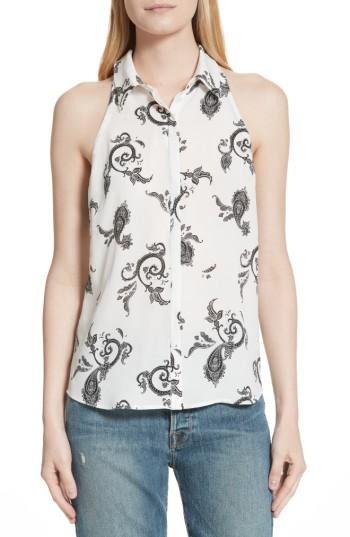 Women's A.l.c. Nette Print Silk Top
