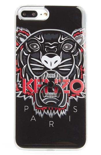 Kenzo 3d Tiger Ring Iphone 7 Case - Black