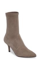 Women's Stuart Weitzman Cling Stretch Bootie .5 M - Grey