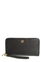 Women's Tory Burch Parker Leather Continental Wallet -