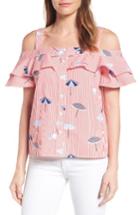 Women's Draper James Nellie Cold Shoulder Top