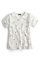 Women's J.crew Swimmers Cotton Tee - White