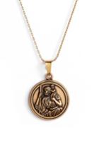 Women's Alex And Ani Saint Christopher Pendant Necklace