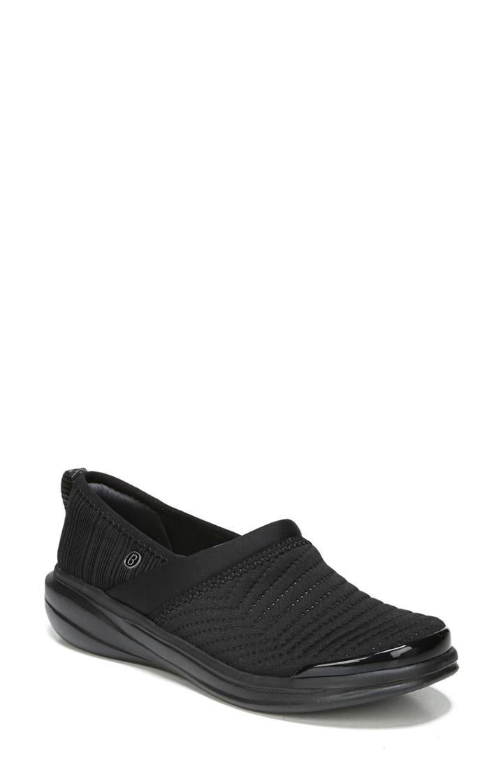 Women's Bzees Coco Slip-on Sneaker M - Black
