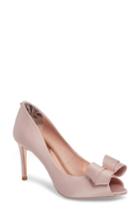 Women's Ted Baker London Vylett Peep Toe Pump M - Pink