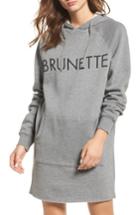 Women's Brunette The Label Brunette Sweatshirt Dress - Grey