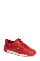 Women's Michael Michael Kors Addie Lace-up Sneaker .5 M - Red