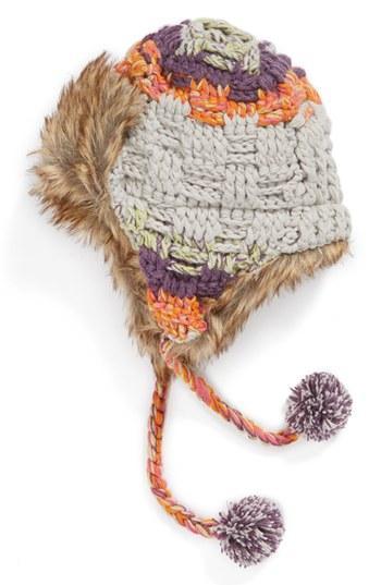 San Diego Hat Knit Trapper Hat (girls)