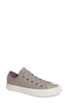 Women's Converse All Star Leather Patent Low Top Sneaker M - Grey
