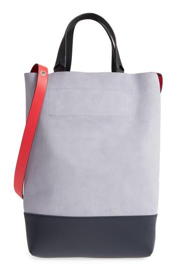 Rag & Bone Walker Convertible Suede & Leather Tote - Purple