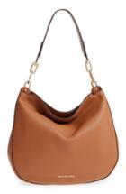 Michael Kors Fulton Leather Hobo - Brown