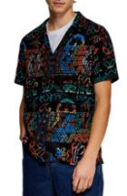 Women's Derek Lam 10 Crosby Scarf Print Fit & Flare Dress
