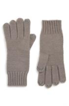 Women's Nordstrom Knit Tech Gloves, Size - Grey