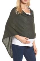Women's Tees By Tina Cashmere Maternity Cape, Size - Green
