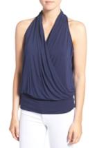 Women's Amour Vert 'agnes' Surplice Tank - Blue/green