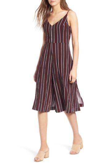 Women's Bp. Stripe Wide Leg Jumpsuit