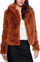 Women's Bardot Pia Faux Fur Jacket - Brown