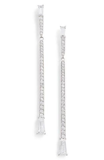 Women's Nadri Jute Linear Drop Earrings