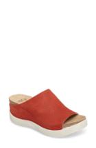 Women's Fly London Whin Platform Sandal .5-8us / 38eu - Red