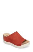 Women's Fly London Whin Platform Sandal .5-8us / 38eu - Red