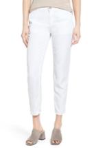 Women's Ag The Caden Crop Slim Trousers - White