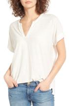 Women's James Perse Relaxed Split Neck Tee
