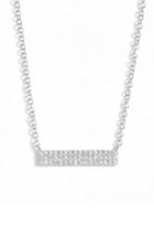 Women's Ef Collection Mini Diamond Pendant Necklace