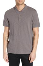 Men's Vince Slub Fit Polo Shirt, Size Small - Grey