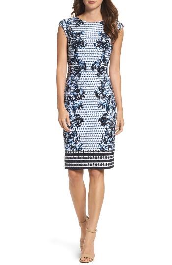 Women's Vince Camuto Body-con Dress - Blue