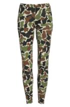 Women's Adidas Originals Camo Tights - Green