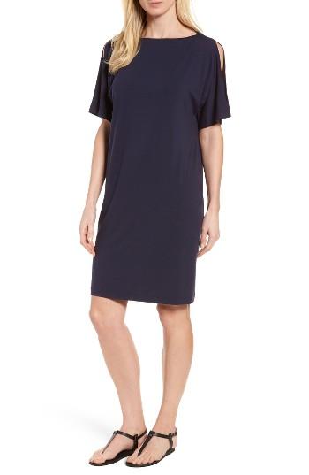 Women's Eileen Fisher Slit Sleeve Kimono Dress