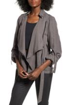 Women's Blanknyc Roll Sleeve Drape Jacket