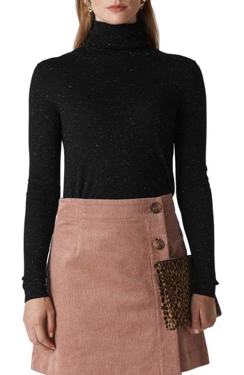 Women's Whistles Annie Sparkle Turtleneck Us / 16 Uk - Black