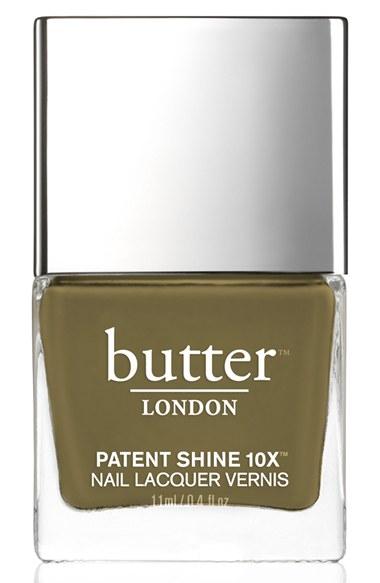 Butter London 'patent Shine 10x' Nail Lacquer - British Khaki