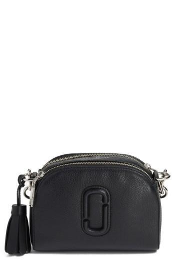 Marc Jacobs Small Shutter Leather Camera Bag - Black