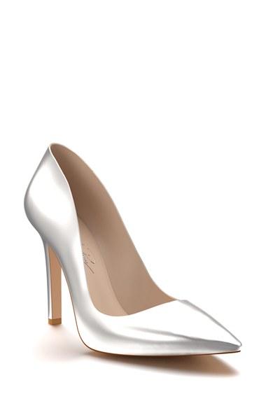 Women's Shoes Of Prey Pointy Toe Pump B - Metallic