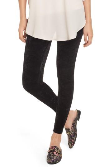 Women's Nordstrom Velvet Leggings - Metallic