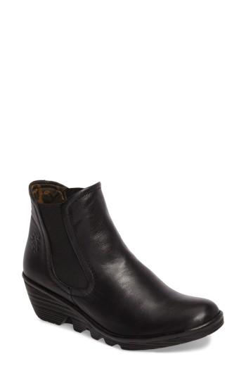 Women's Fly London 'phil' Chelsea Boot -8.5us / 39eu - Black