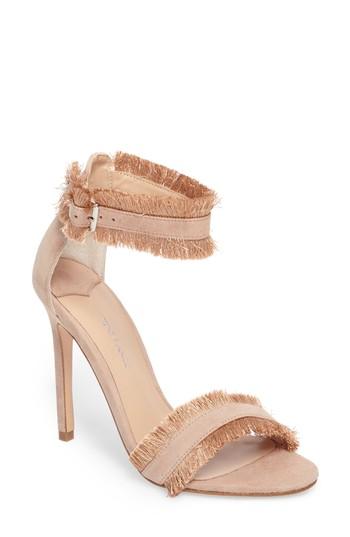 Women's Tony Bianco Kimi Fringed Strappy Sandal M - Pink