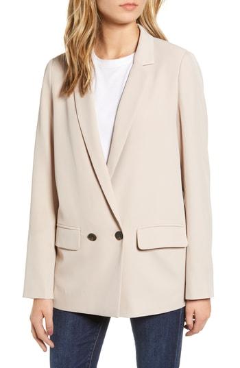 Women's Chelsea28 Double Button Blazer - Brown