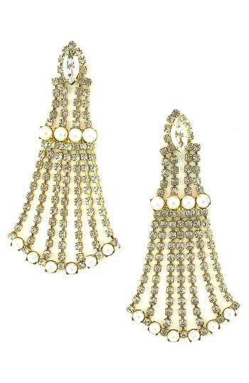 Women's Elizabeth Cole Peggy Crystal Drop Earrings