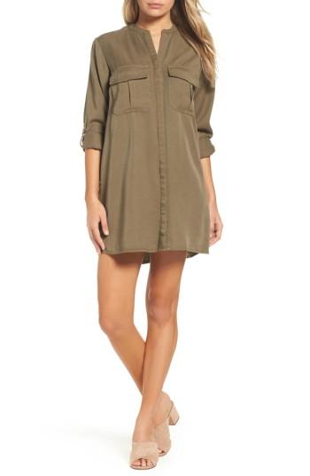 Women's Knot Sisters Cooper Shirtdress - Green