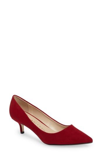 Women's Athena Alexander 'teague' Pointy Toe Pump M - Red