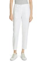 Women's Eileen Fisher Slouchy Ankle Pants - Ivory