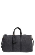 Sole Society 'cassidy' Faux Leather Duffel Bag - Black