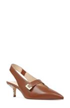 Women's Nine West Farrel Slingback Mary Jane Pump M - Beige