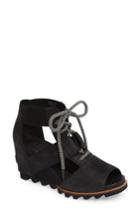Women's Sorel 'joanie' Cage Sandal .5 M - Black
