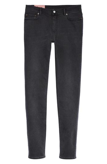Men's Acne Studios Straight Leg Jeans X 34 - Black