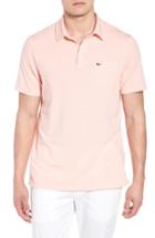 Men's Vineyard Vines Edgartown Solid Stretch Polo - Orange